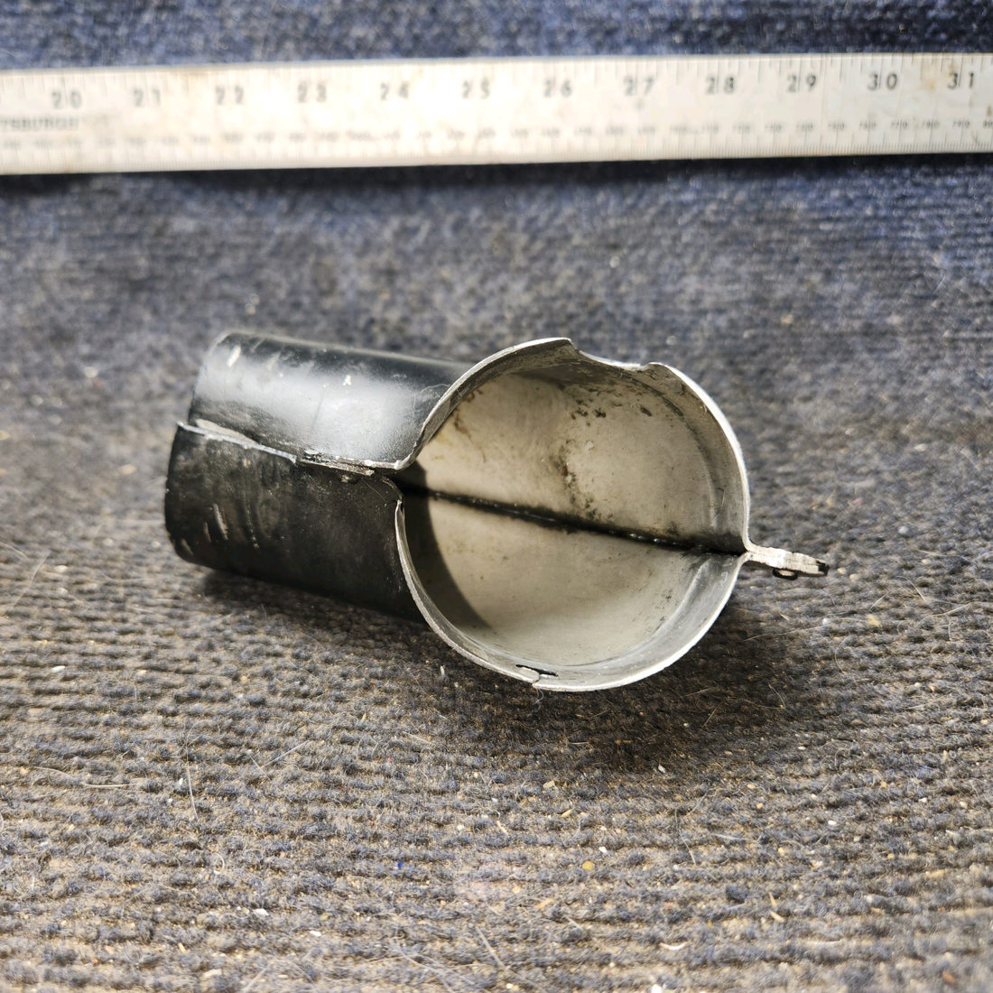 Used aircraft parts for sale, 0450314 cessna 150G Cabin Air Ventilation Elbow Fitting Assembly