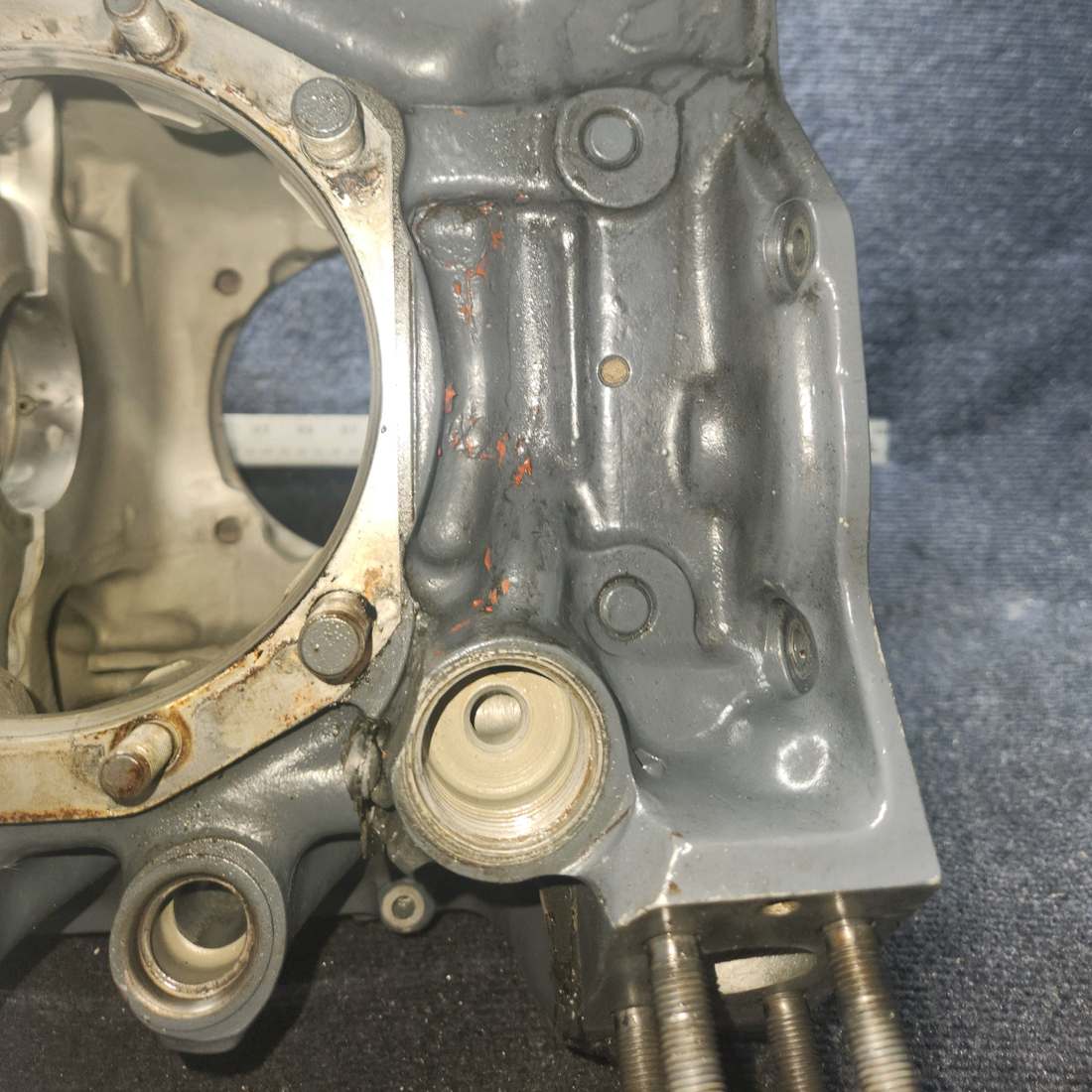 Used aircraft parts for sale, LW-11033 Lycoming O-540-A1D5 PIPER PA-24-250 Crankcase Narrow Deck