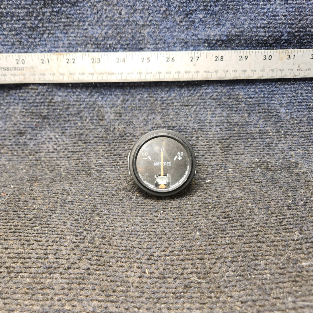 Used aircraft parts for sale, 2867768 cessna 172N Amperes Meter