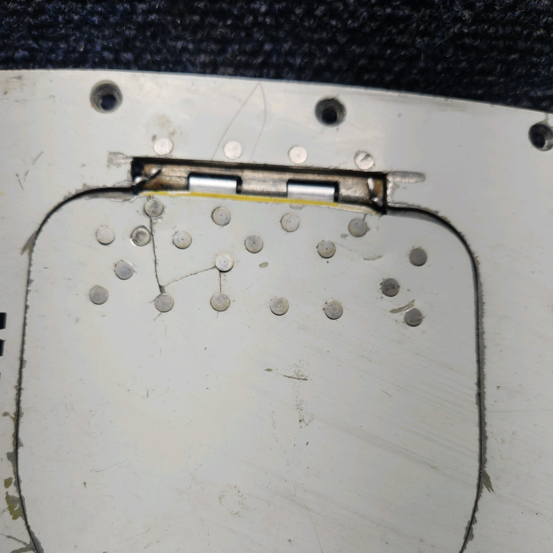 Used aircraft parts for sale, 33-110010-607 Beechcraft 35-33 Fuel Cell Door Assembly – LH