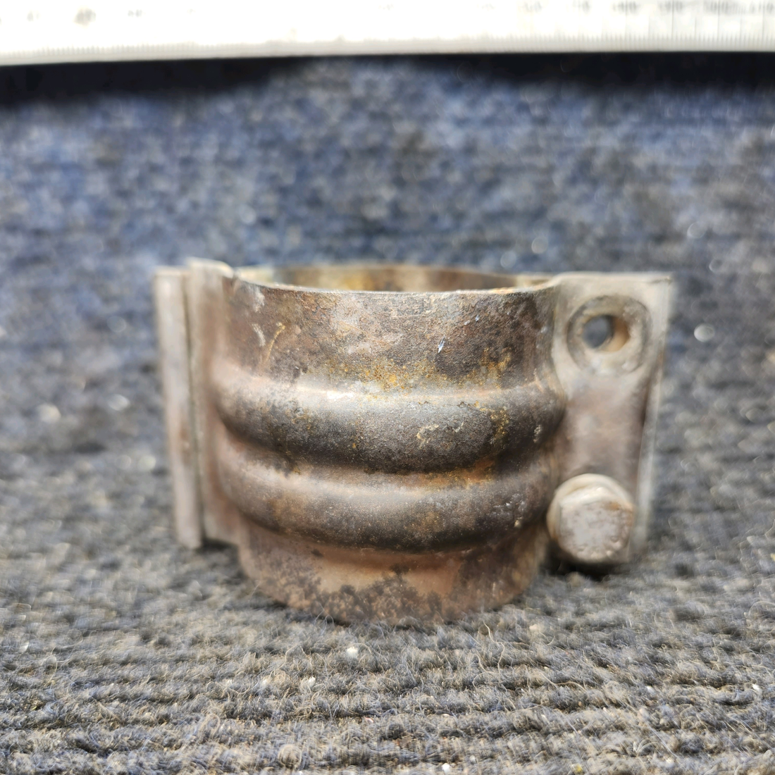 Used aircraft parts for sale, 0550176-50 Cessna 172E Exhaust Clamp Assy