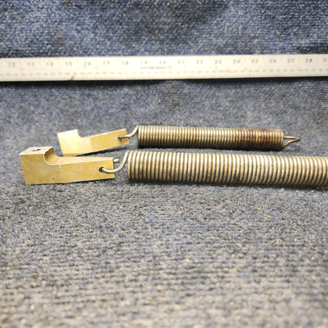 Used aircraft parts for sale, 169-820042-13 , 100942BB608-52 Beechcraft A24R Spring Block Nose Gear Actuators