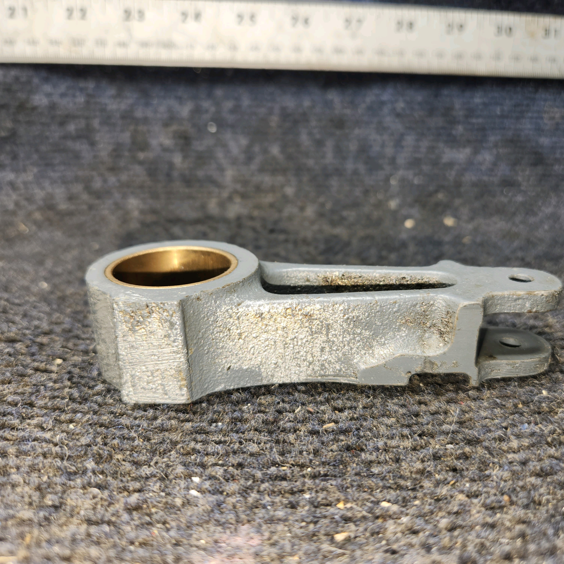 Used aircraft parts for sale, 35-524367 BEECHCRAFT F35 Rudder Pedal Arm Assembly - LH