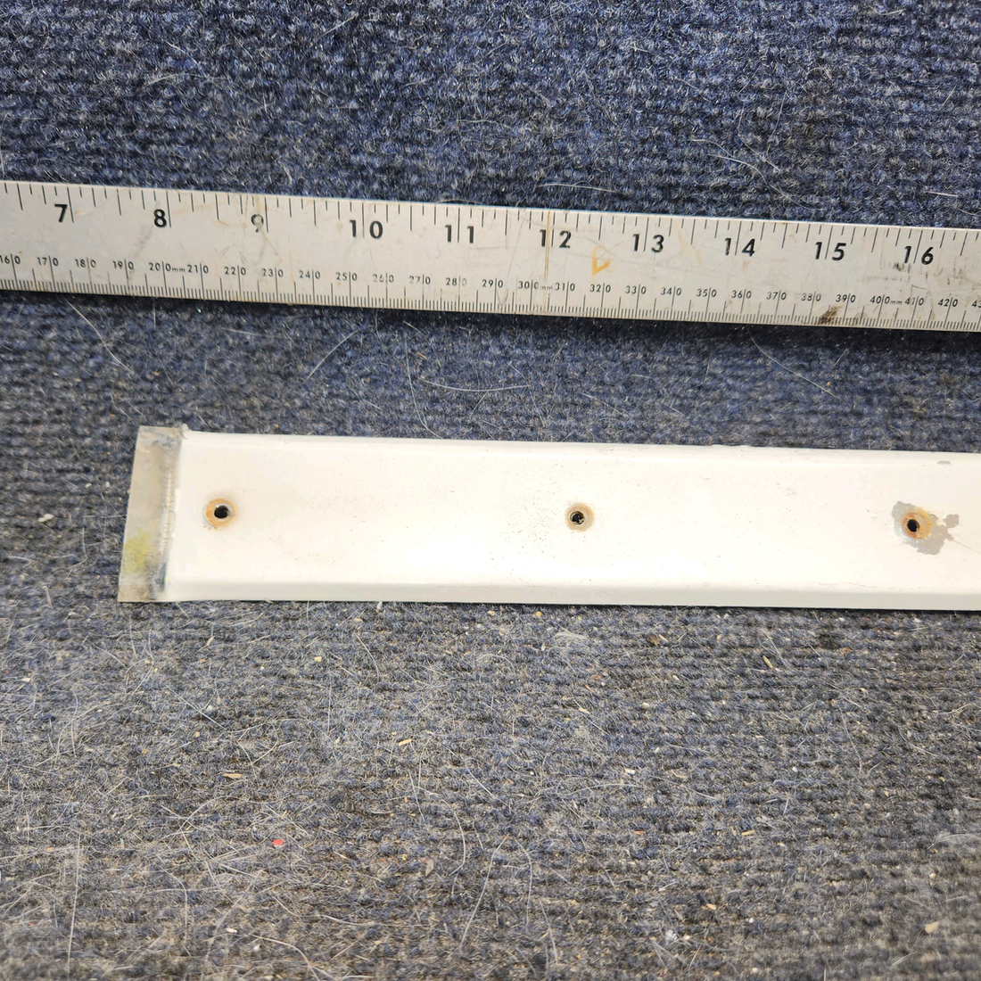 Used aircraft parts for sale, 79557-00 piper PA-28-181 Center Windshield Trim Strip