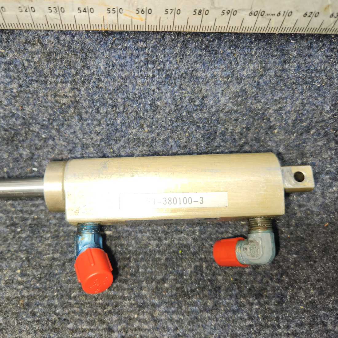 Used aircraft parts for sale, 96-380034-11 Beechcraft A24R Master Brake Cylinder