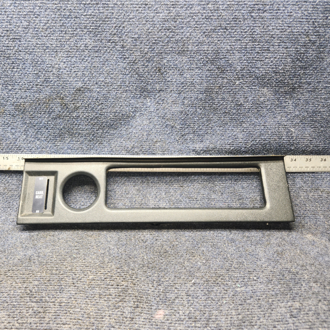Used aircraft parts for sale, 01-028423-01 PIPER PA28-140 Instrument Panel Cover - Lower Right - 1969/1977