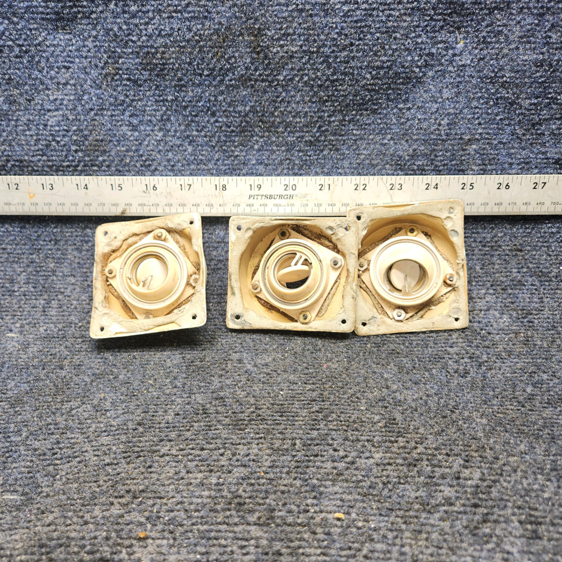 Used aircraft parts for sale, 169-554006-71 Beechcraft A24R Lower Outlet Plenum Assembly - PRICE PER EACH -  "SEE PHOTOS FOR DETAILS"