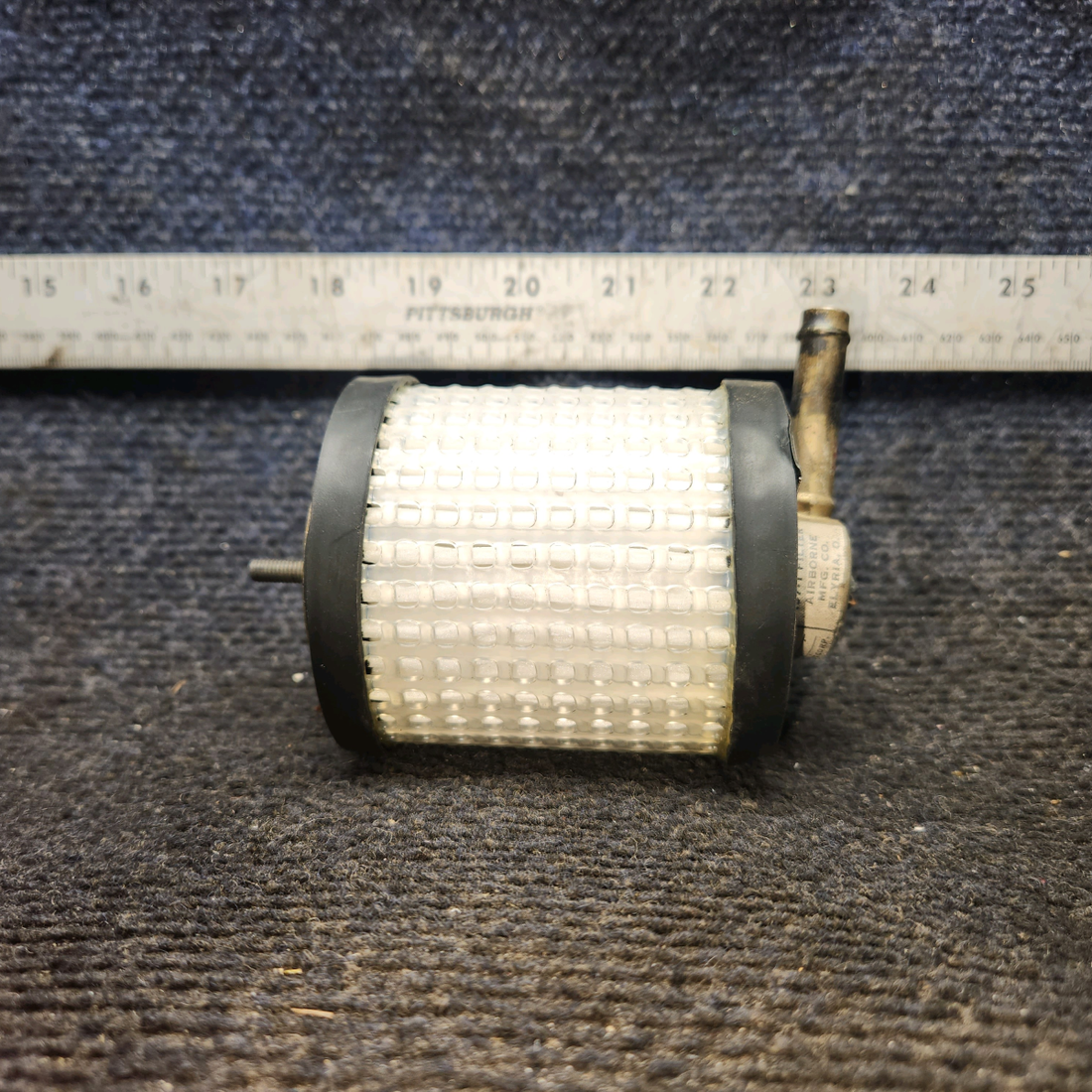 Used aircraft parts for sale, RA1J7-1 Rapco Piper PA-28-140 Central Air Filter Assembly