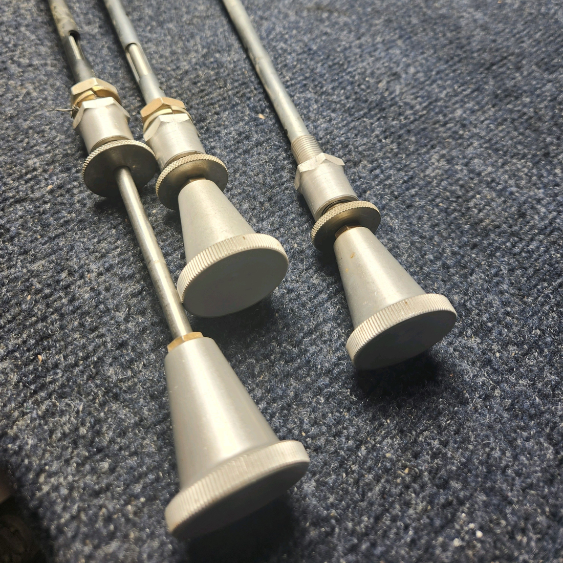 Used aircraft parts for sale, 253-001-1 Mooney Texas Several CONTROL THROTTLE M20C AND OTHER