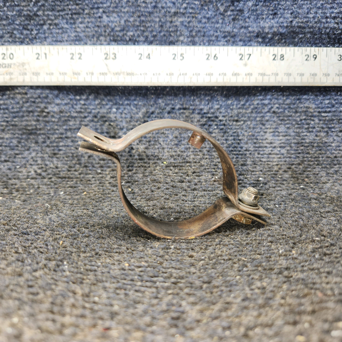 Used aircraft parts for sale, 0450338-9, 0450338-10 cessna 150G Tailpipe Clamp