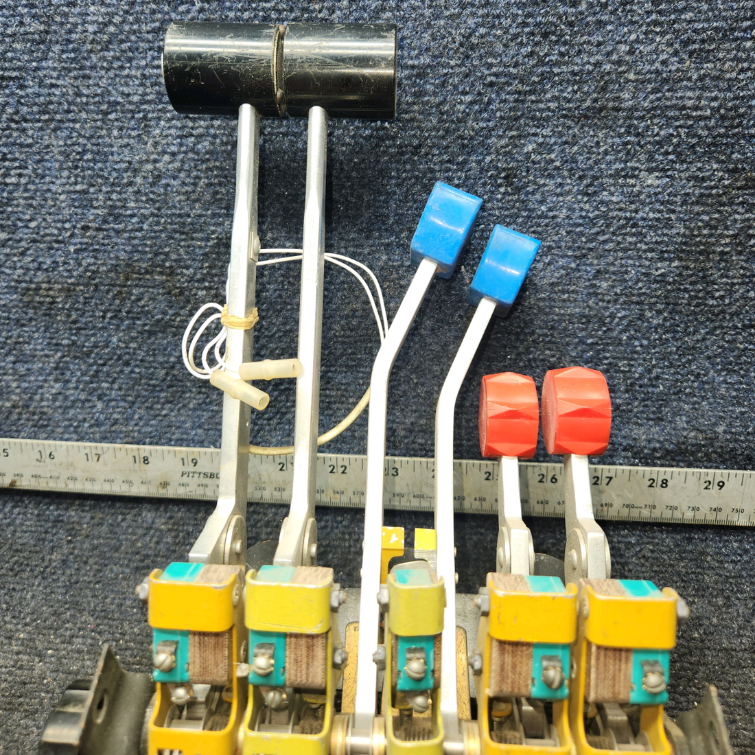 Used aircraft parts for sale, 50331-003 Piper Cheyenne II Control Pedestal / Quadrant Assembly with Switches