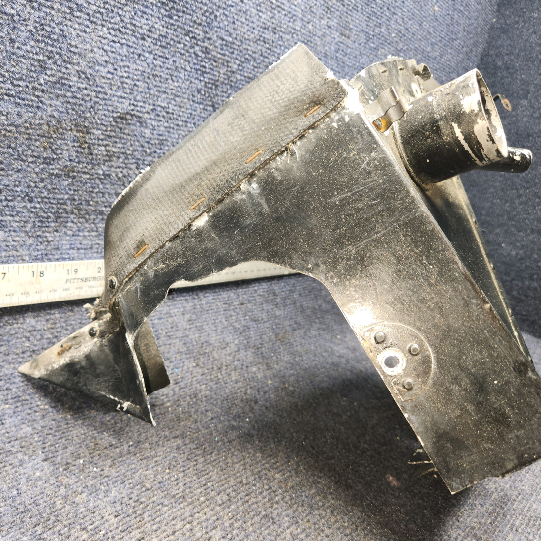 Used aircraft parts for sale, 66722-00 Lycoming O-320 PIPER PA28-140 Rear Baffle - LH