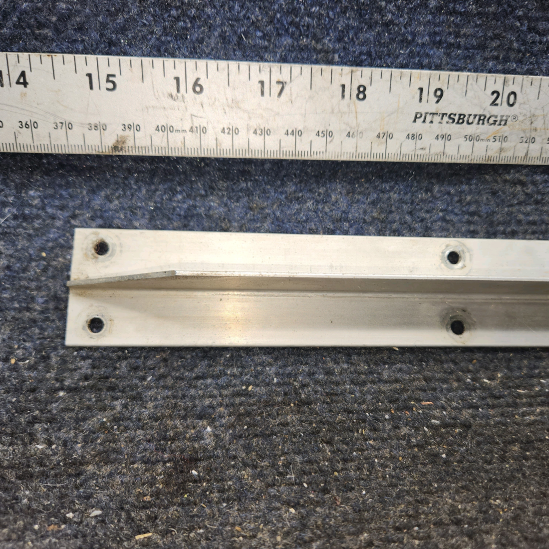 Used aircraft parts for sale, 0411546-1 cessna 150G Seat Rail Stiffener