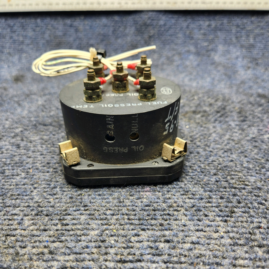Used aircraft parts for sale, PS50160-7 Rochester PIPER PA28-161 Warrior III OIL PRESSURE TEMP FUEL PRESS 28 VOLTS