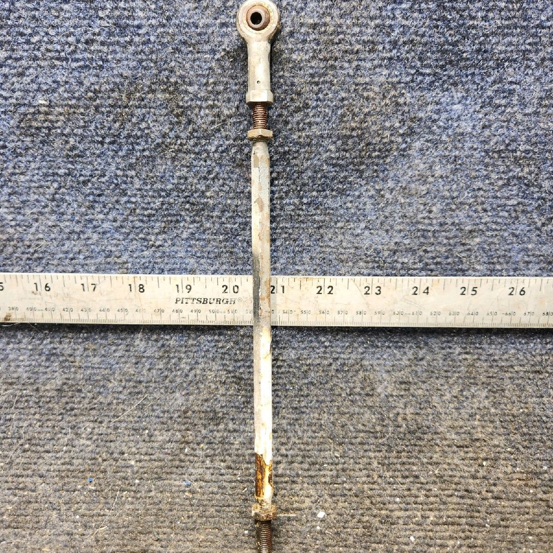 Used aircraft parts for sale, 62764-000 piper PA-28-181 Flap Tube Rod Assembly