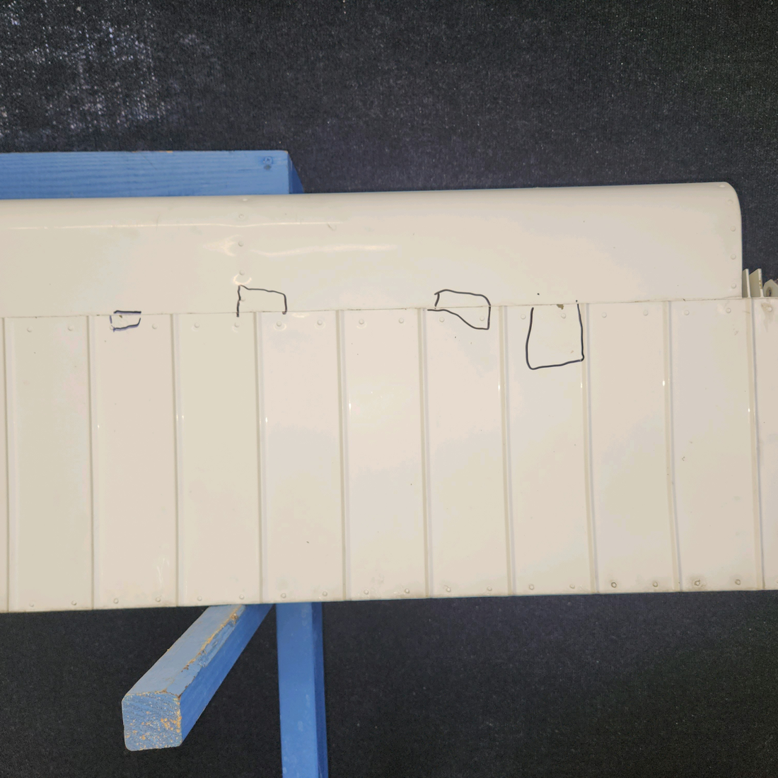 Used aircraft parts for sale, 169-130005-2 Beechcraft A24R Aileron Assembly RH "HAS A SUPERFICIAL CORROSION"-SEE PHOTOS