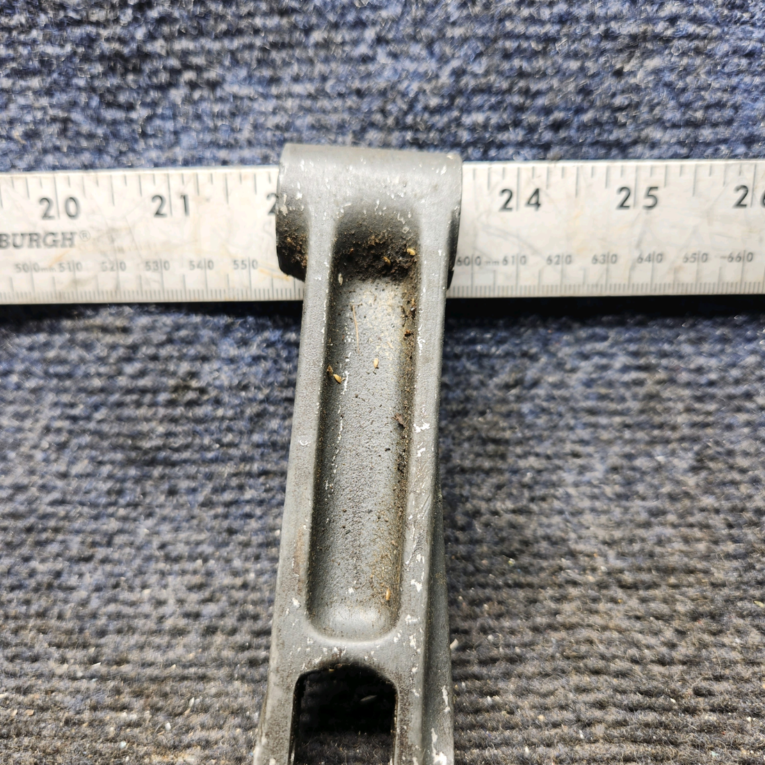 Used aircraft parts for sale, 35-820094-2 Beechcraft 35-33 Nose Gear Retract Idler Arm