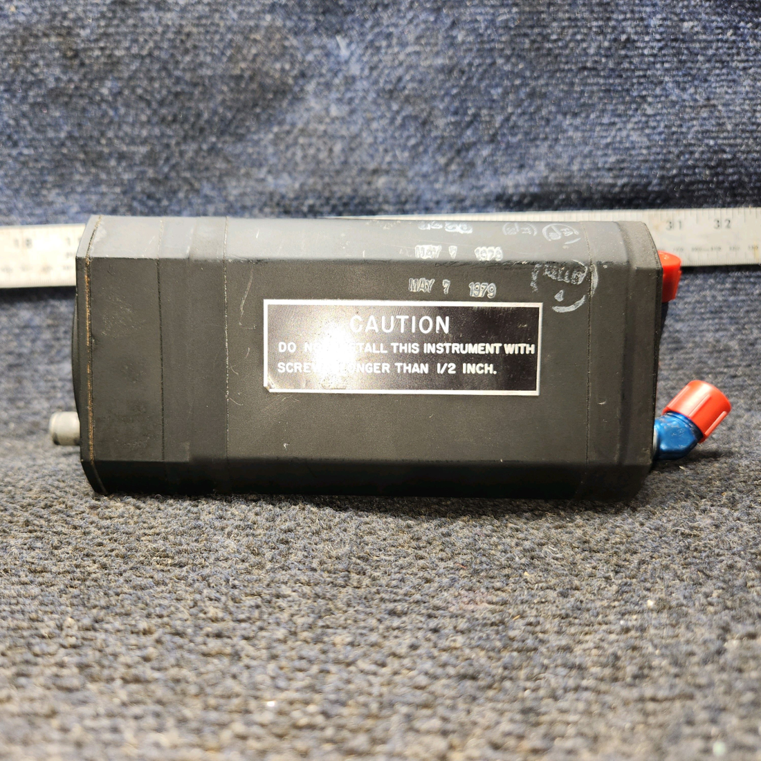 Used aircraft parts for sale, 1U262-001-9 Edo-Air 4000B-8 Cessna 172F Directional Gyro Indicator