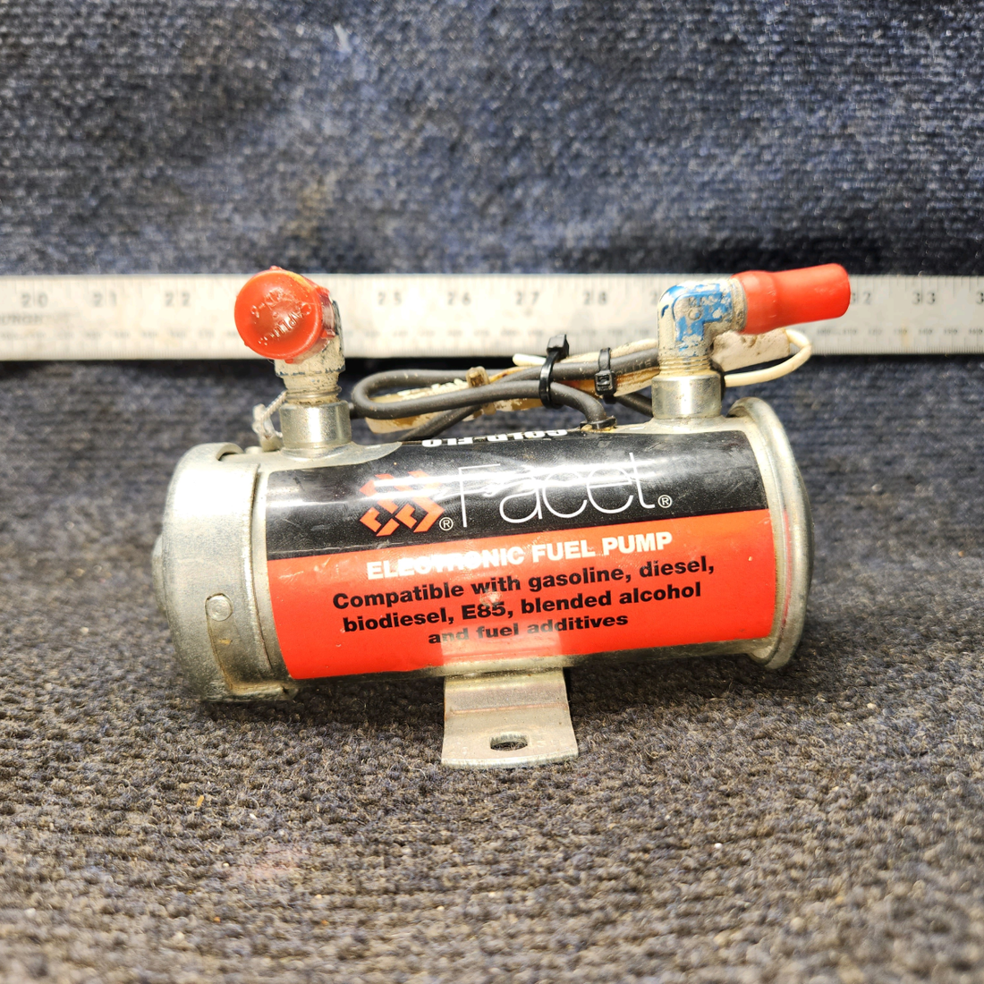 Used aircraft parts for sale, 477-060 Facet BEECHCRAFT F35 Fuel Pump Assy (Volts: 12)