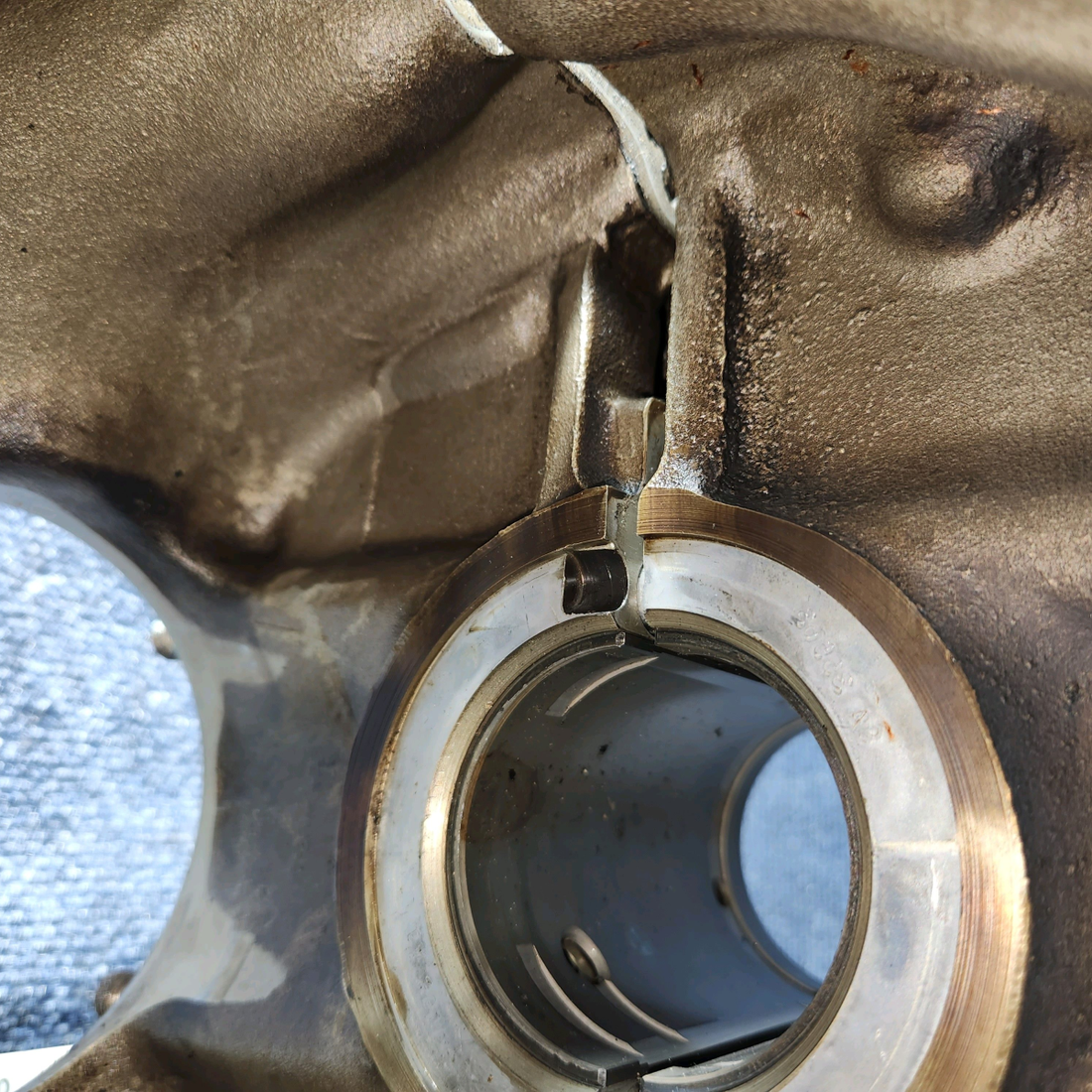 Used aircraft parts for sale, 530836 Continental O-300-D Cessna 172F Crankcase