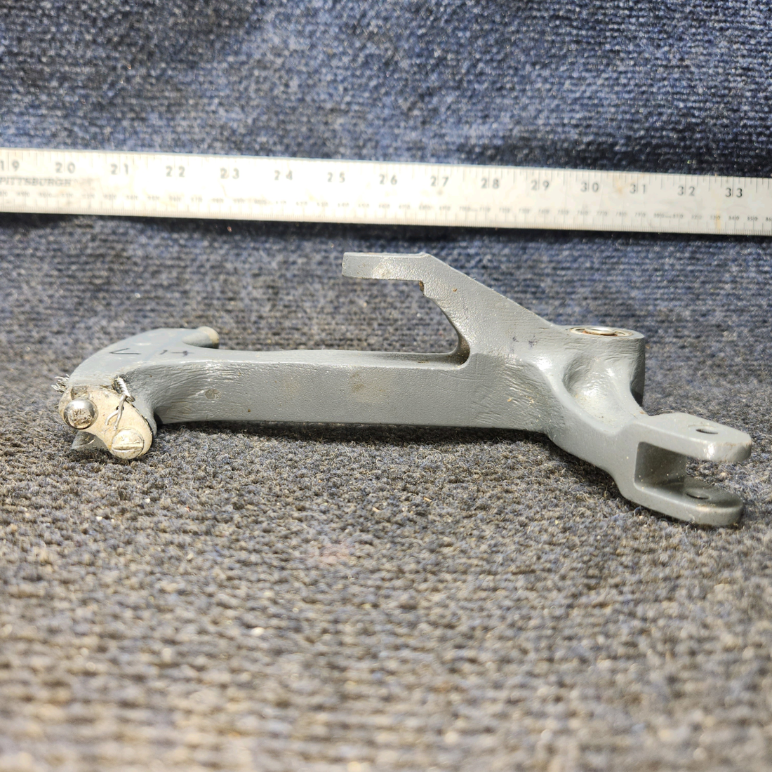 Used aircraft parts for sale, 35-524137 BEECHCRAFT F35 Bellcrank Rudder Pedal Control LH