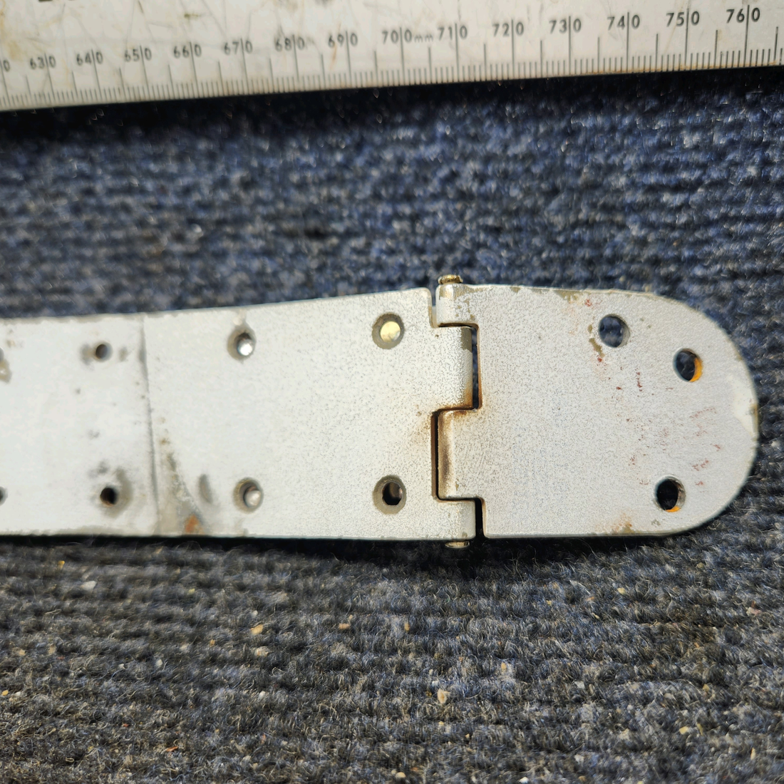 Used aircraft parts for sale, 0511237-1, 0511238-1 Cessna 172 Upper Cabin Door Forward & Aft Hinge LH