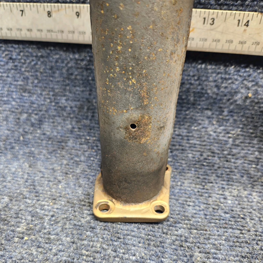 Used aircraft parts for sale, 35-95011 Beechcraft F33A EXHAUST STACK ASSEMBLY LH W/ PROBE HOLES