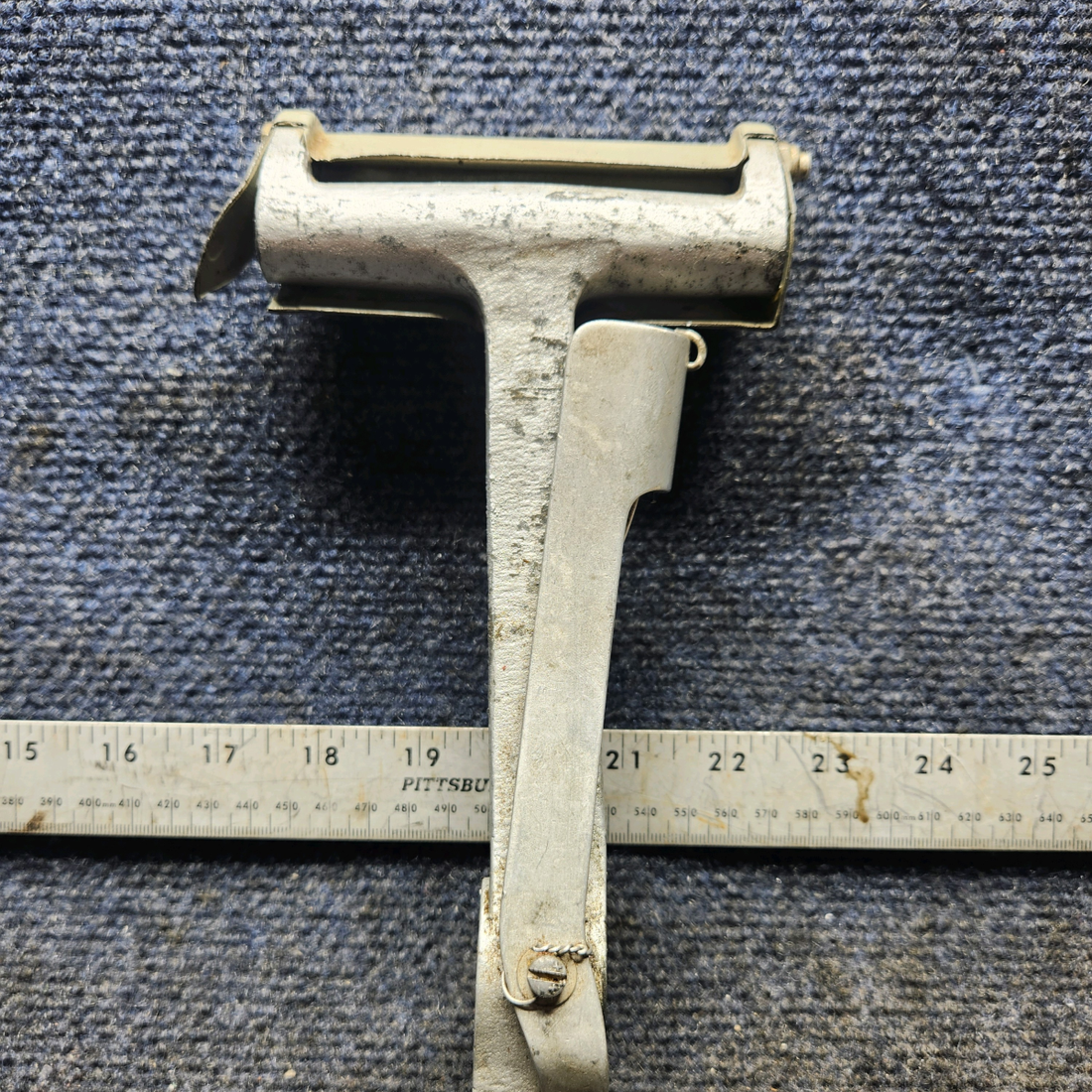 Used aircraft parts for sale, 35-524060-2, 35-524641 Beechcraft 35-33 Rudder Pedal and Arm
