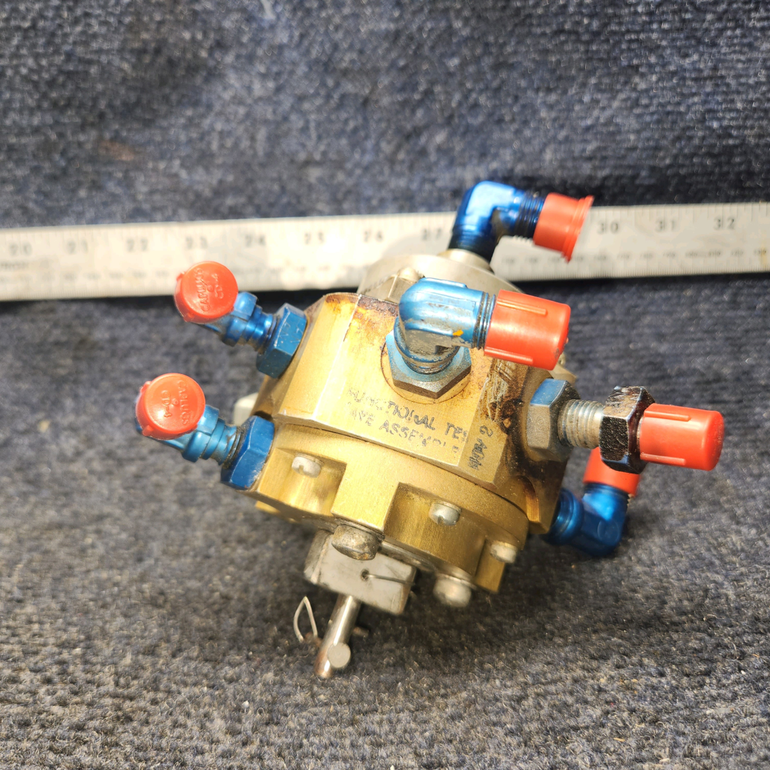 Used aircraft parts for sale, HE825-1 BEECHCRAFT 95-55B Fuel Selector Assy - RH