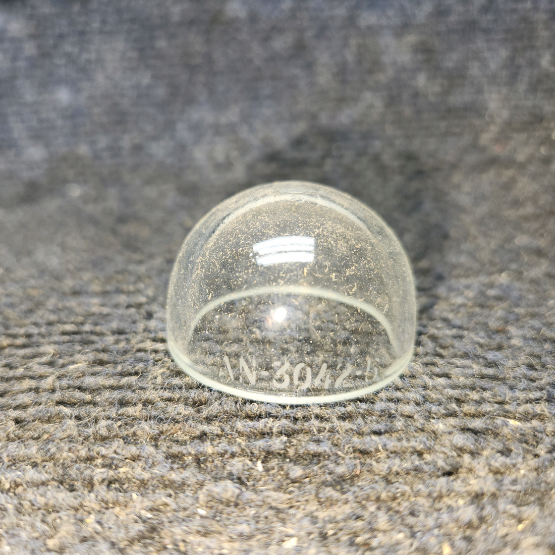 Used aircraft parts for sale, A-1280-1 Grimes Wing Light Clear Lens -  Price per each