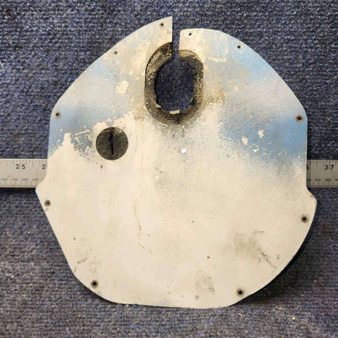 Used aircraft parts for sale, 65494-000 Piper PA28-140 Aft Fuselage Closeout Plate