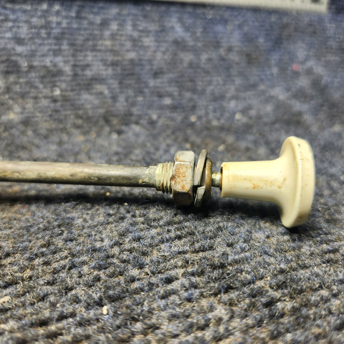 Used aircraft parts for sale, S1239-15 Cessna 172E Cabin Heat Control Cable (Length: 47")