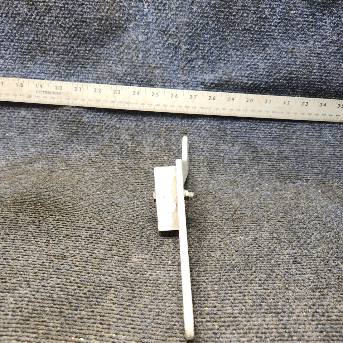 Used aircraft parts for sale, 38232-004 Piper PA32RT-300 Nose Gear Spring Arm Assembly Forward