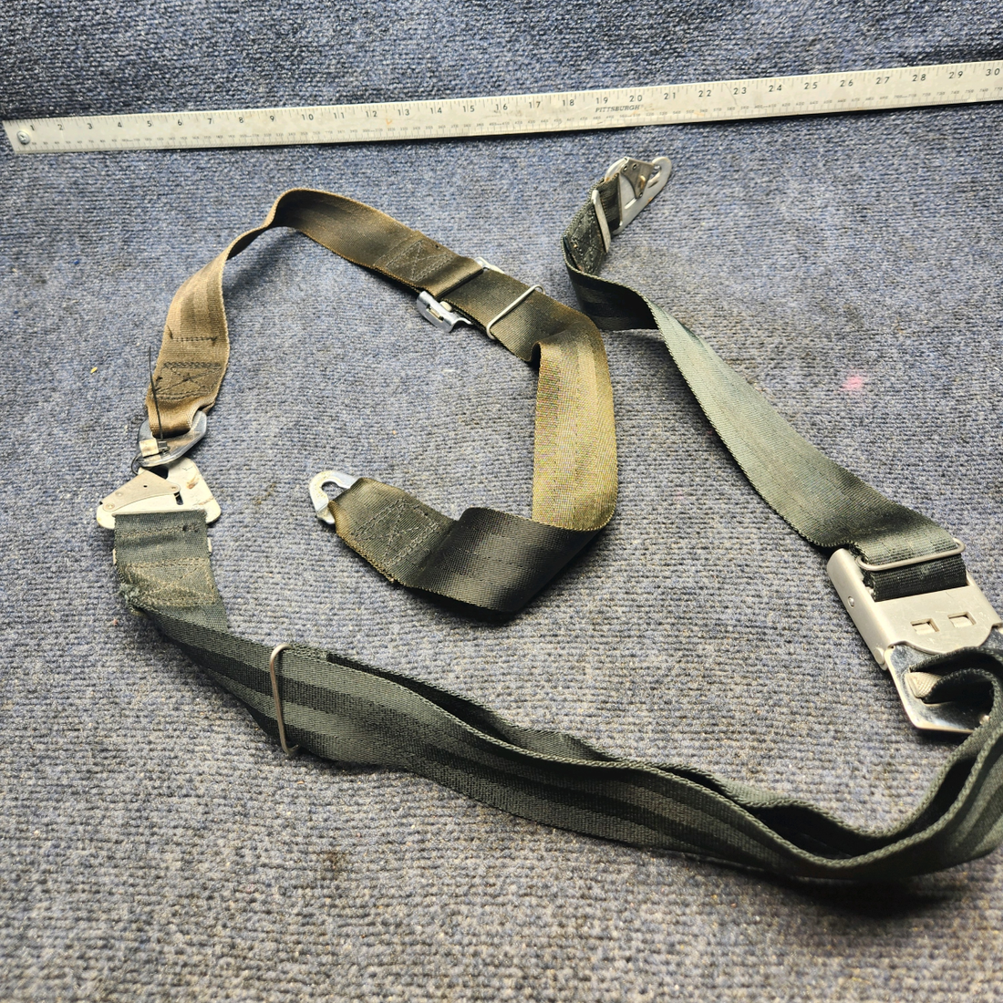 Used aircraft parts for sale, FDC-5900-160-3 Mooney M20K DAVIS AIRCRAFT PRODUCTS SEATBELT W SHOULDER STRAP-FDC-7275-8-1