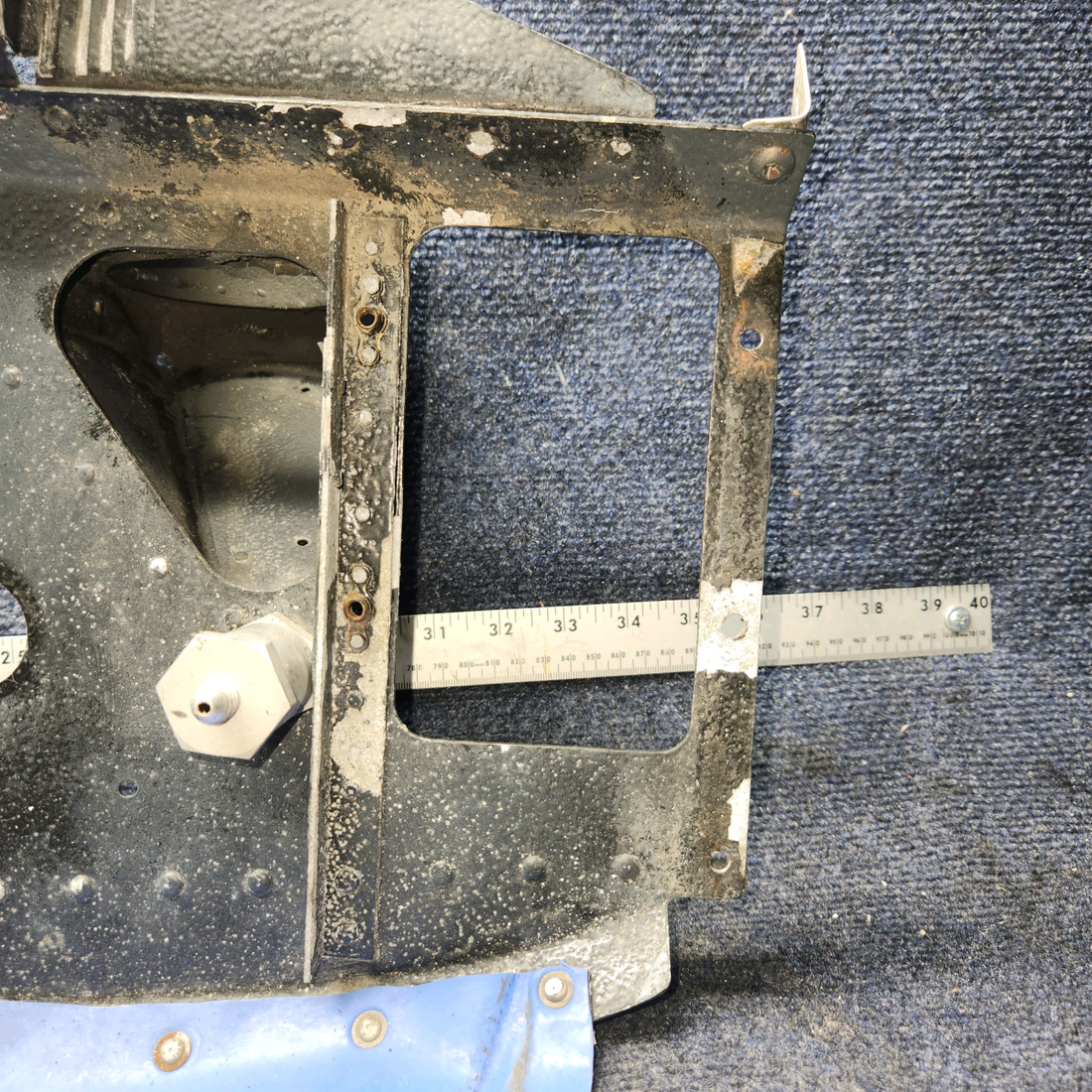 Used aircraft parts for sale, 2455038-2 Cessna 172RG REAR RH BAFFLE ASSY