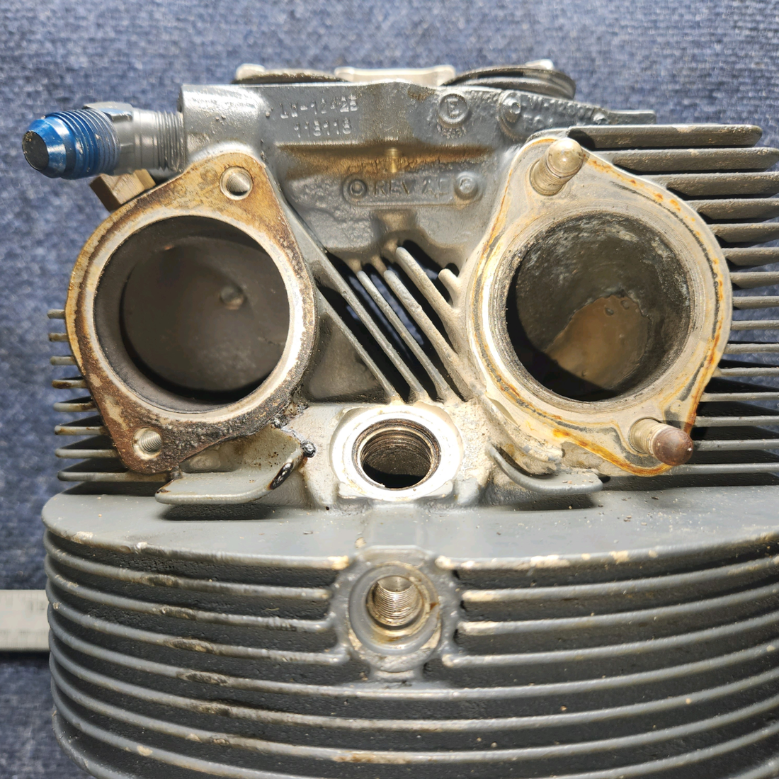 Used aircraft parts for sale, LW-12425 Lycoming O-540 PIPER PA-24-250 Cylinder Assembly Nitrided