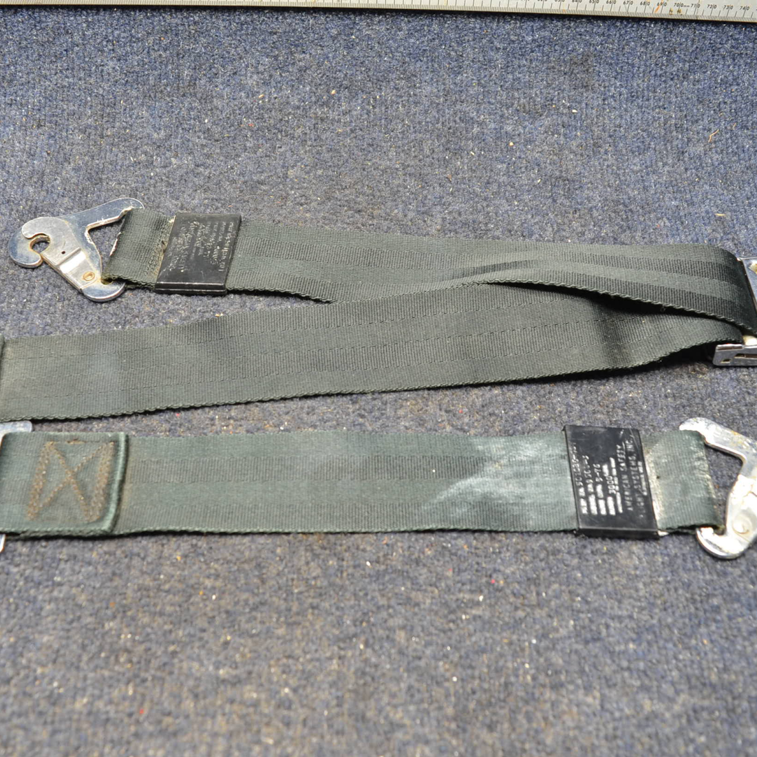 Used aircraft parts for sale, 501086-401 Cessna C175 CESSNA SEAT BELT ASSY REAR SEAT