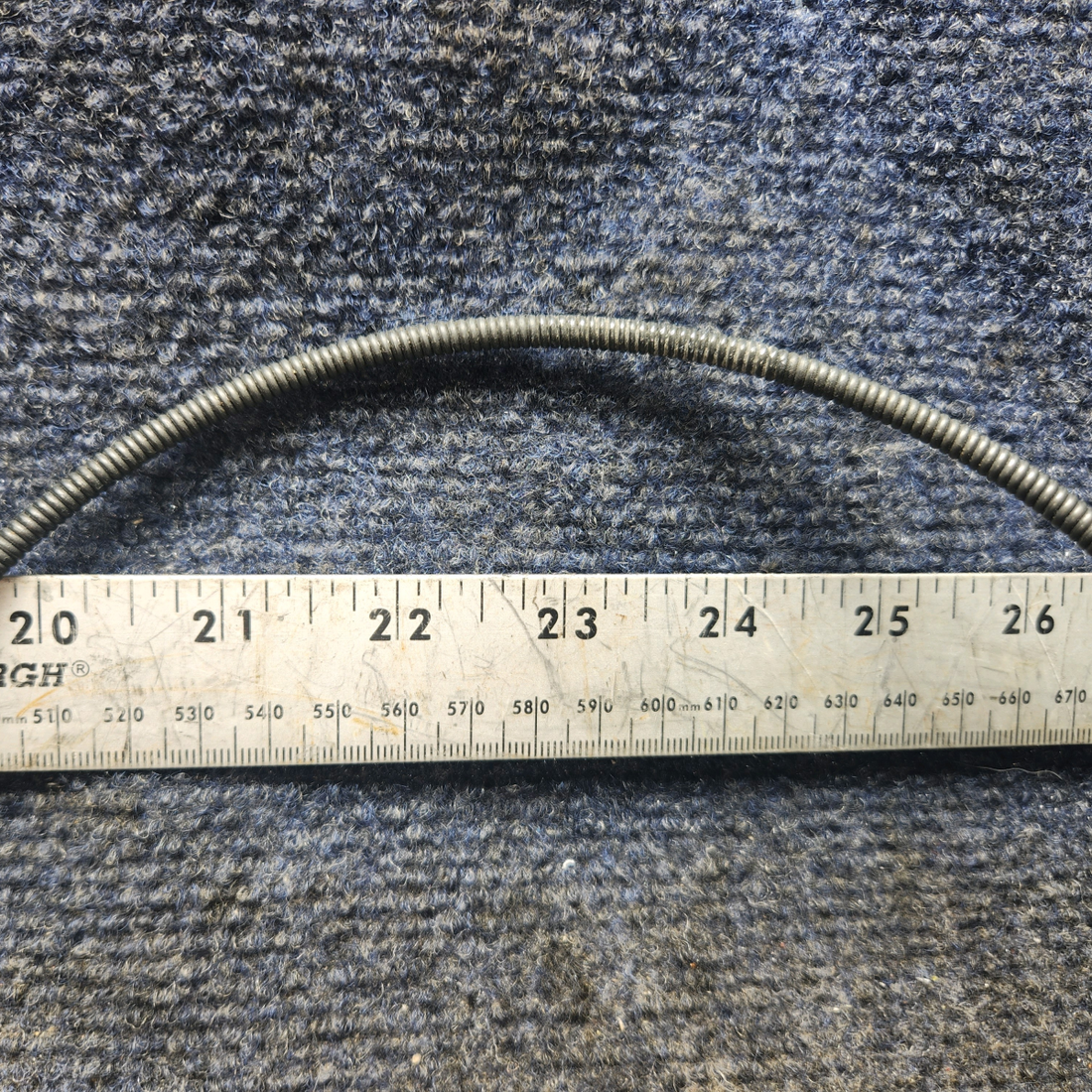Used aircraft parts for sale, S1239-11 cessna 150G Cabin Heat Control Cable – 35 in
