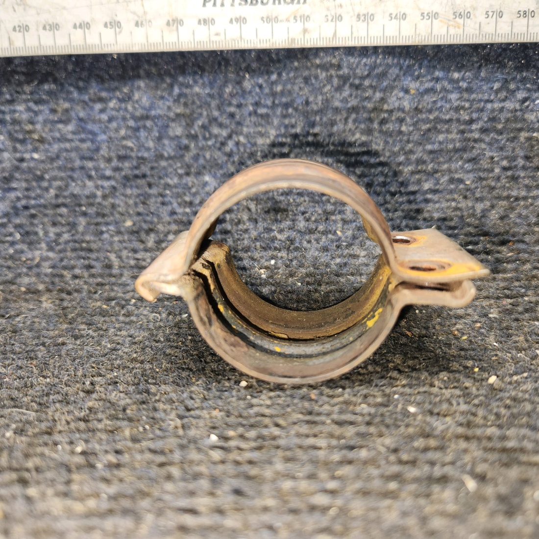 Used aircraft parts for sale, 0550176-50 cessna 150G Exhaust Clamp Assy