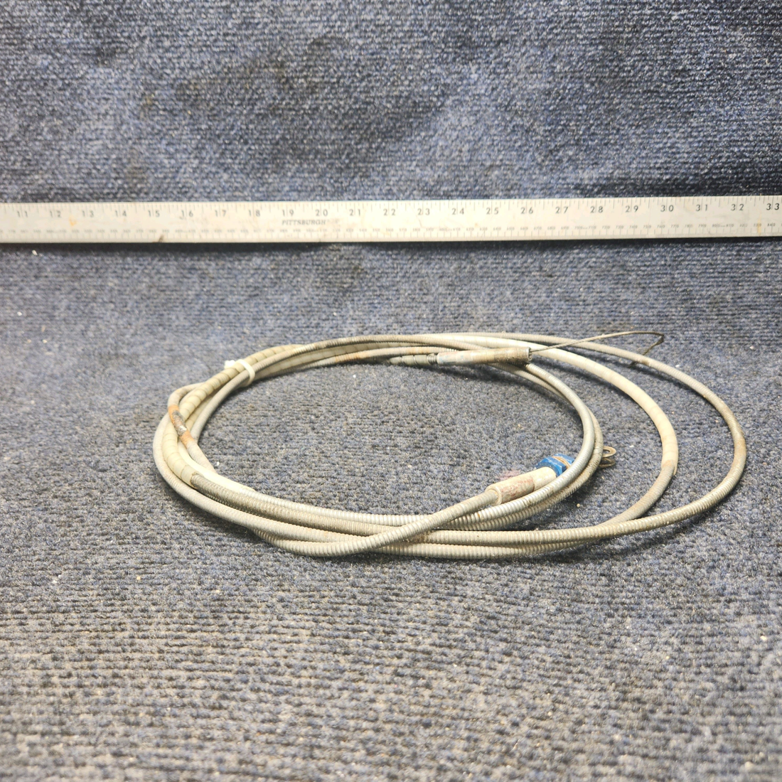 Used aircraft parts for sale, 9864054-1 Cessna Flap Position Indicator Cable 147"