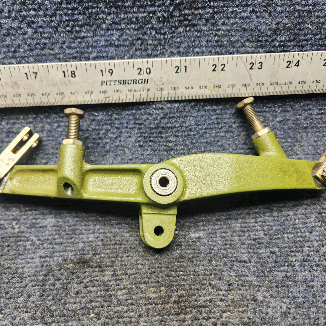 Used aircraft parts for sale, 35-521158-8 Beechcraft F33A AILERON CONTROL BELLCRANK ASSY RH