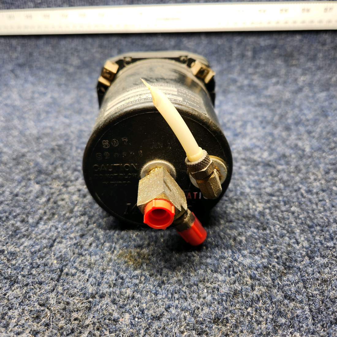 Used aircraft parts for sale, 820308-511 2024-21-1910 Mooney M20J MOONEY MACLEOD AIRSPEED INDICATOR