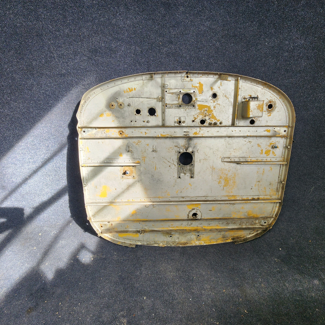 Used aircraft parts for sale, 169-400010-687 Beechcraft A23A Musketeer Custom III FIREWALL ASSEMBLY