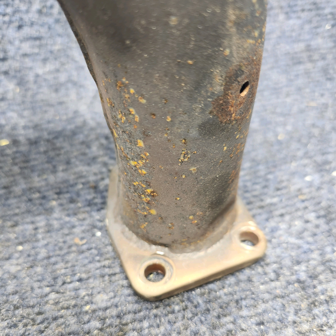Used aircraft parts for sale, 35-950116 Beechcraft F33A EXHAUST STACK ASSEMBLY RH W/ PROBE HOLES