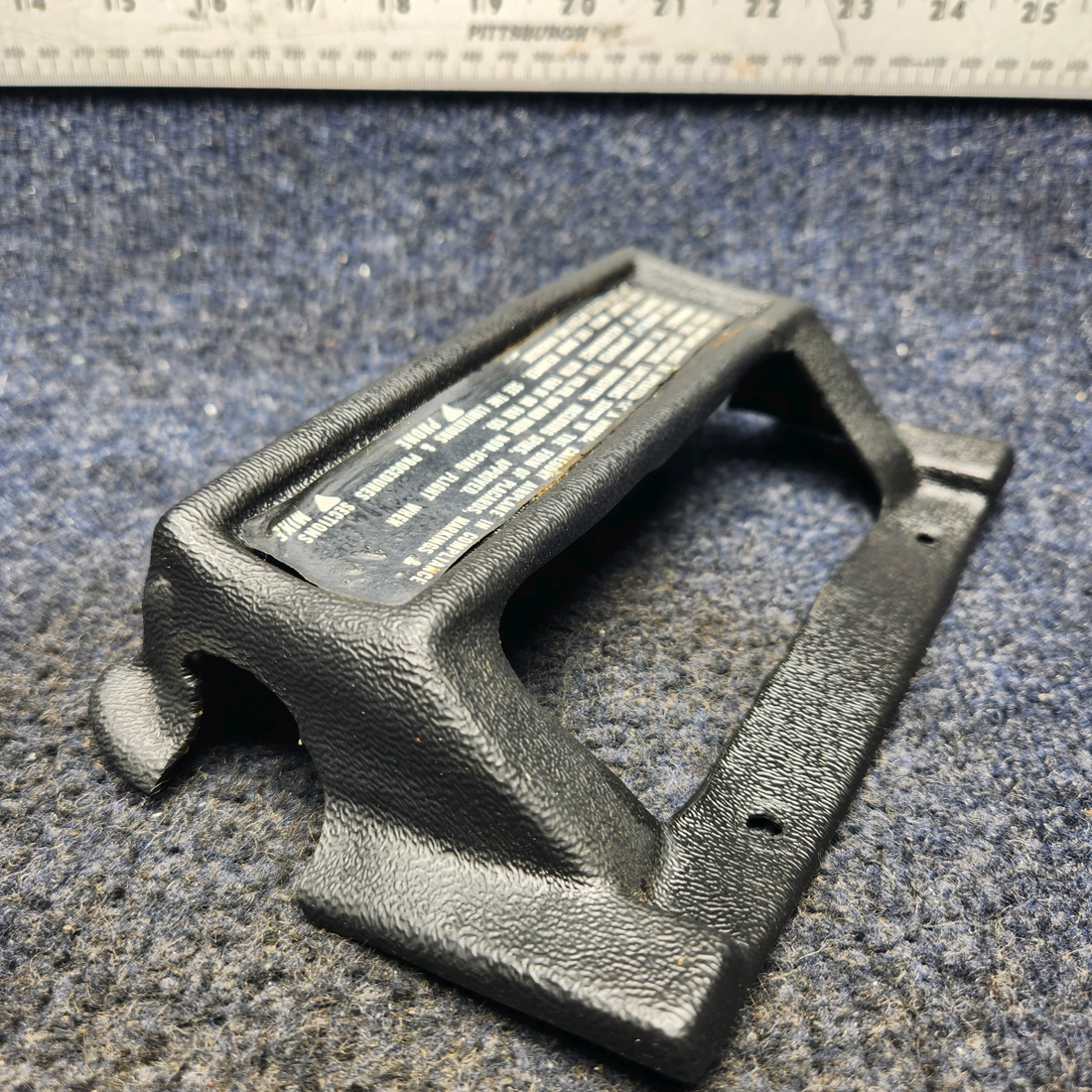 Used aircraft parts for sale, 79182-02 Piper PA32RT-300 SWITCH PLATE COVER - UNLIGHTED