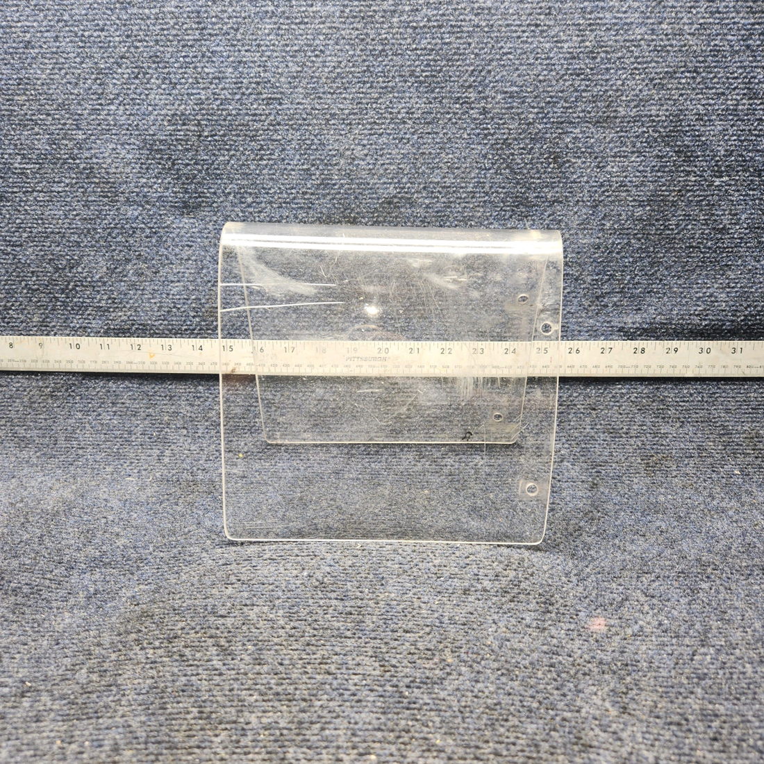 Used aircraft parts for sale, 20348-001 PIPER PA-24-250 Window Landing Light RH ( has a few scratches and minor wear )