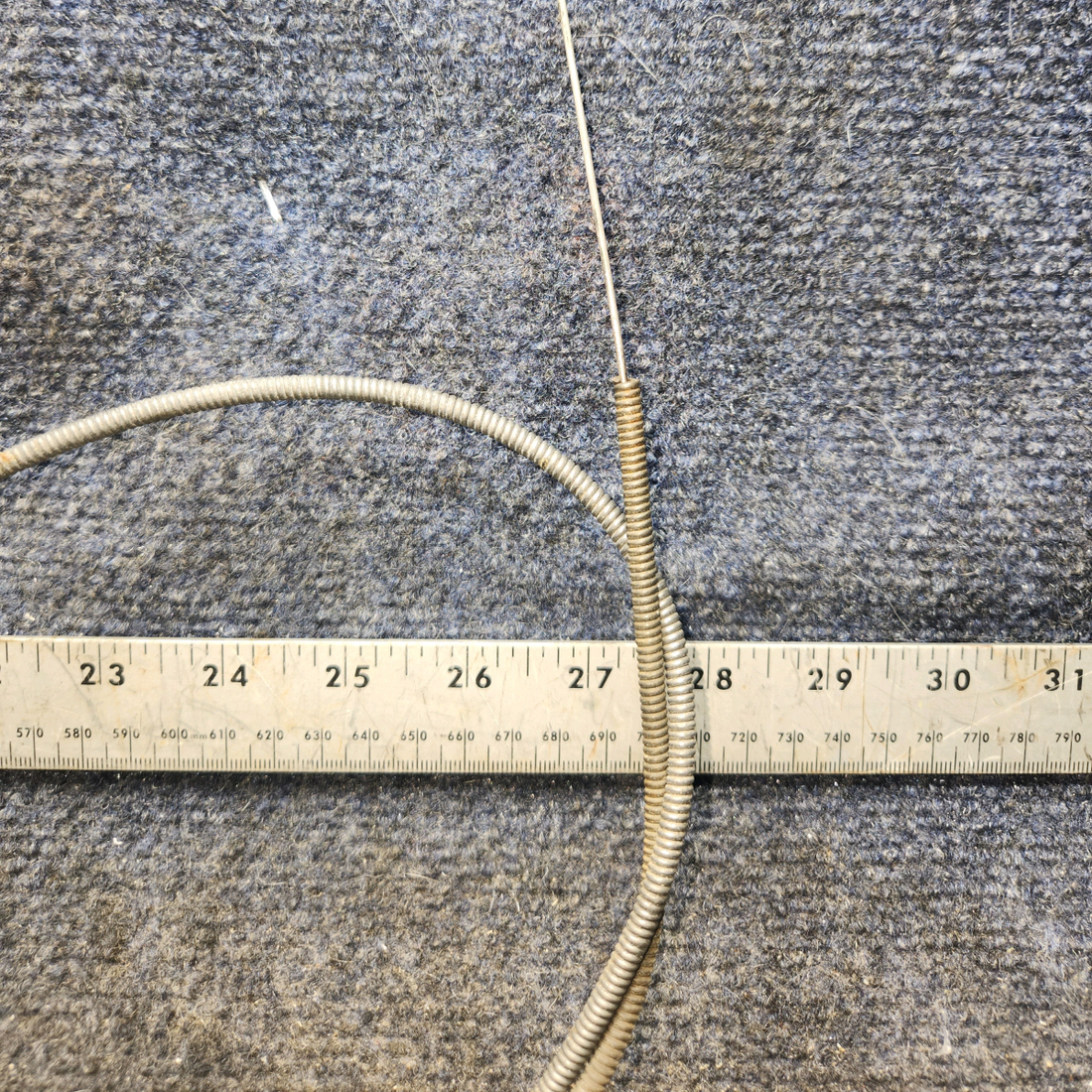 Used aircraft parts for sale, S1239-47 cessna 172N Cabin Heat Control Cable – 40 in