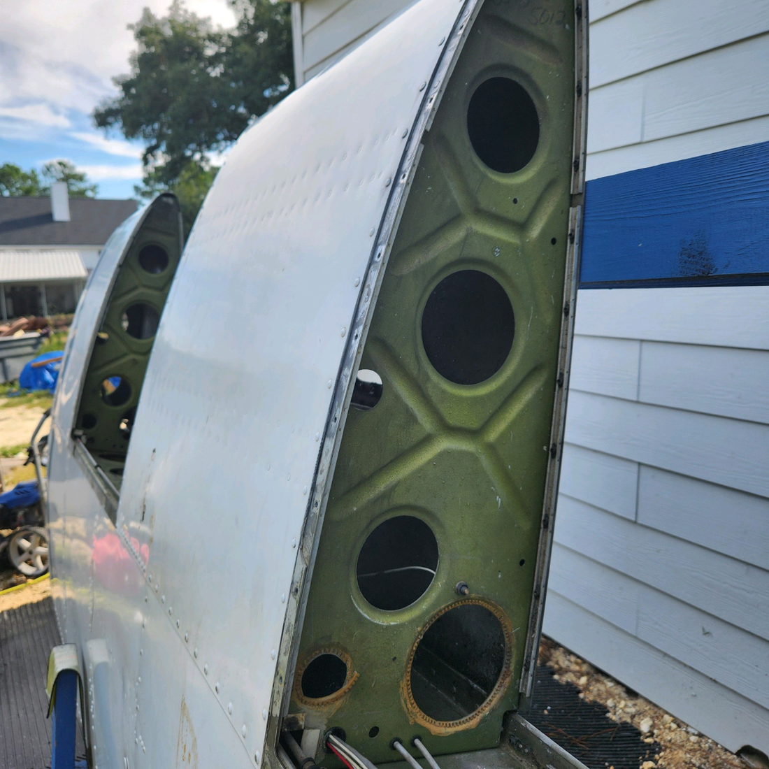 Used aircraft parts for sale, 38121-008 Piper PA32RT-300 WING STRUCTURE ASSY LH "SEE PHOTOS FOR DETAILS"