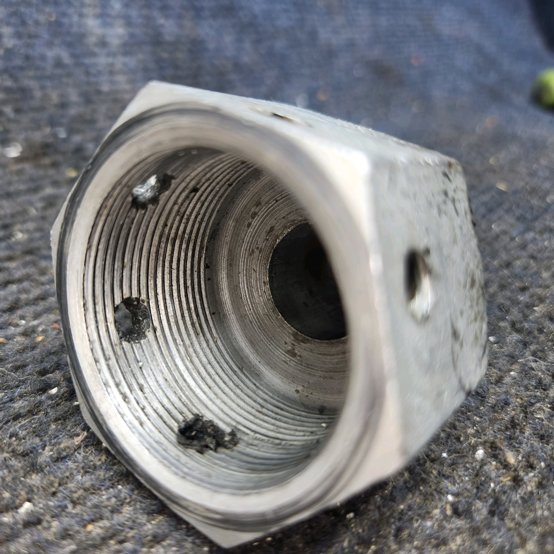 Used aircraft parts for sale, 0441130-2 cessna 150G Main Gear Axle Fairing Nut – 2.6235 in Length