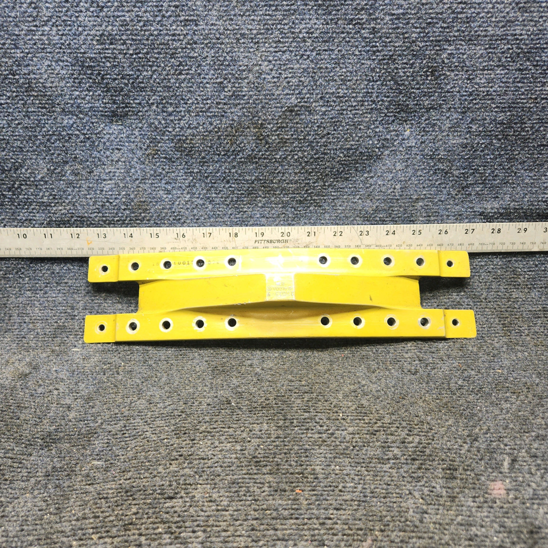 Used aircraft parts for sale, 169-110017-1 Beechcraft A24R Fitting Lower Splice Plate